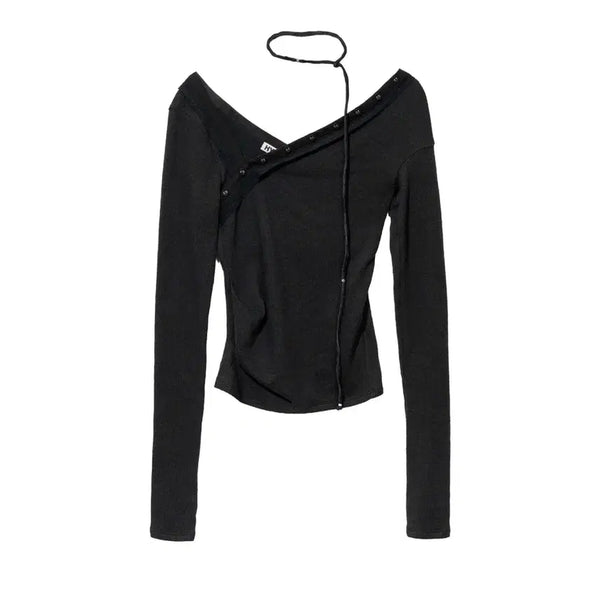 [BUNJANG] Hyein Seo Twisted Long Sleeve / 혜인서 트위스티드 롱슬리브