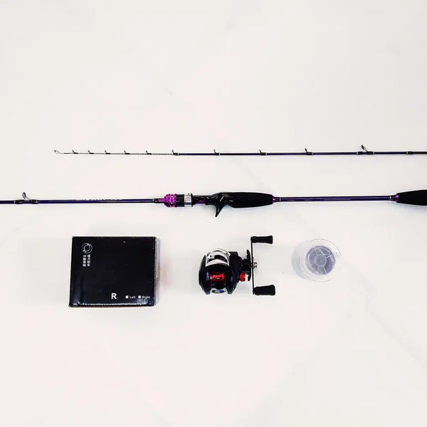 [BUNJANG] Titan Tip Rod with Baitcasting Reel Combo for Squid and Cuttlefish Fishing / 티탄팁 한치,쭈꾸미,갑오징어낚시대155와 베이트릴에 합사 감아드립니다