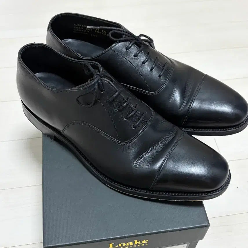 [BUNJANG] Loake Classic 1880 Aldwych Black Leather Shoes (Size 8.5 / 275mm) / Loake classic 1880 알드위치 소가죽 구두 8.5(275mm