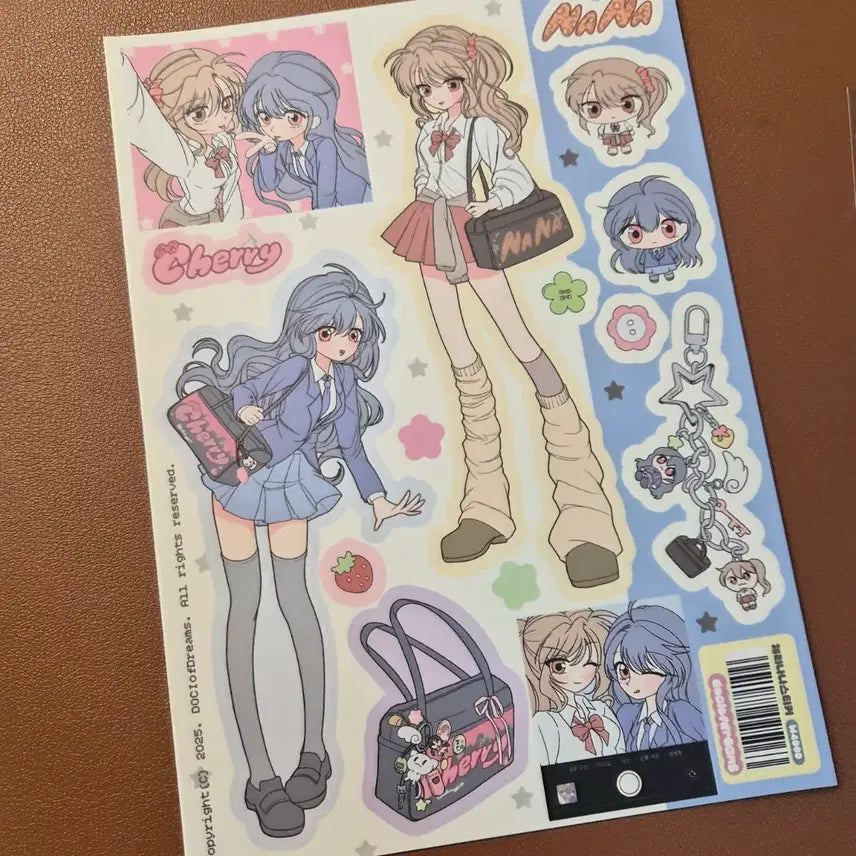 [BUNJANG] Dosiofdream Sticker Pack / 도시오브드림 스티커