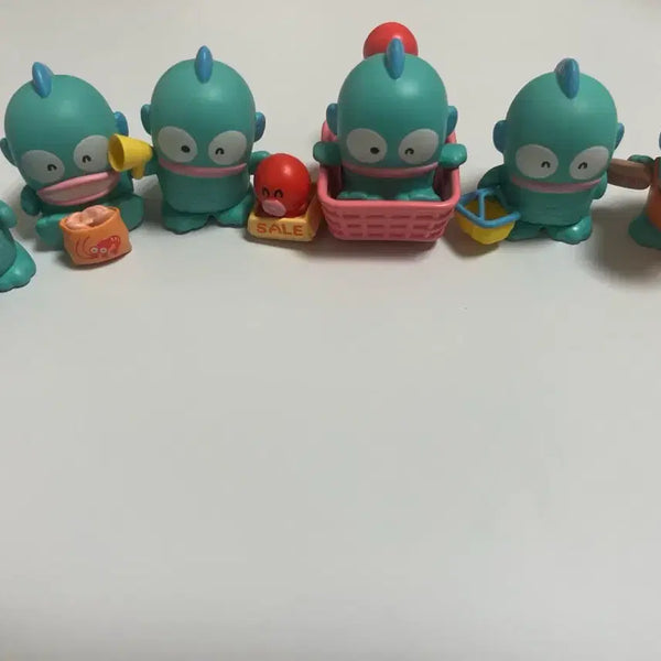 [BUNJANG] Hangyodon Market Mart Figure 6 Types Set Matte / 일괄) 한교동 마켓 마트 피규어 6종 세트 무광