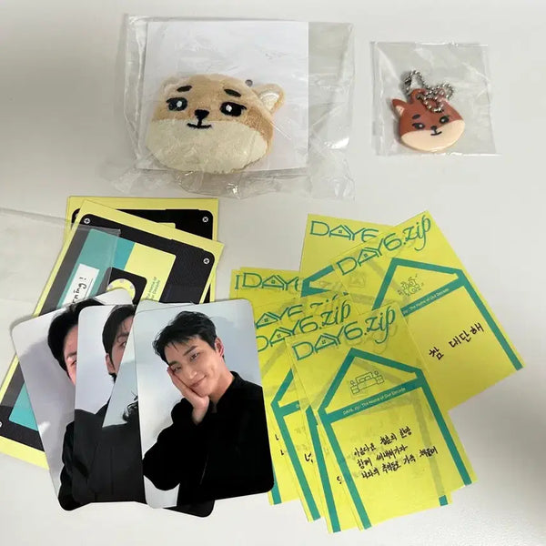 [BUNJANG] Day6 Denimals Japan Soft Badge Keyring / 막콘직거래 (미개봉) 데이식스 데멀 소프트 뱃지 케 + 데식집 키링 케