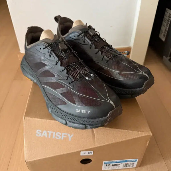 [BUNJANG] Hoka x Satisfy Marate Speed 4 Light Coffee / (가격제안O) 호카 x 새티스파이 마파테 스피드 4 라이트 커피