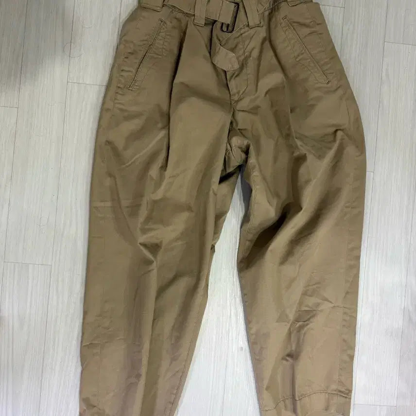 [BUNJANG] Haversack 19AW Belted Pants - Size S / Haversack 원턱 벨티드 팬츠