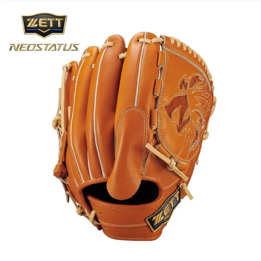 [BUNJANG] Zett Neostatus Pitcher All-Round Glove Brown / 제트 네오스테이터스 투수 올라운드 글러브 브라운