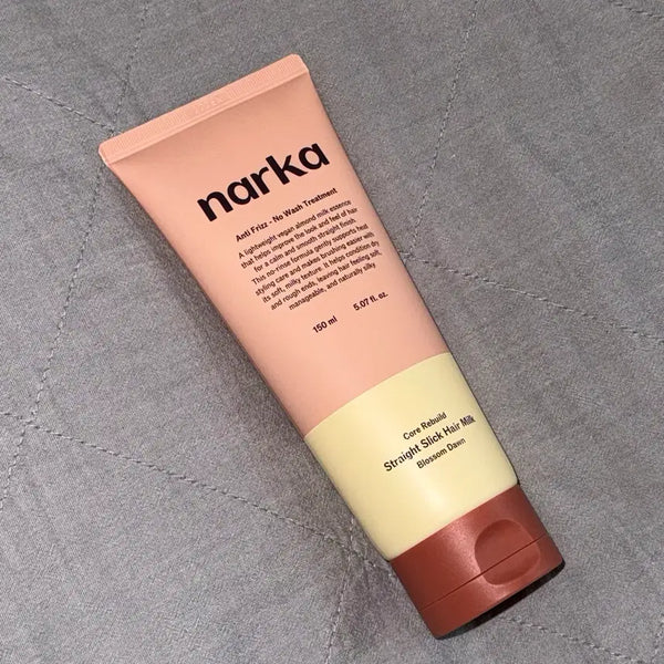 [BUNJANG] Narca Core Rebuild Straight Sleek Hair Milk Blossom Dawn Scent / 나르카 코어 리빌드 스트레이트 슬릭 헤어 밀크 블라썸 던 향 [뷰티]