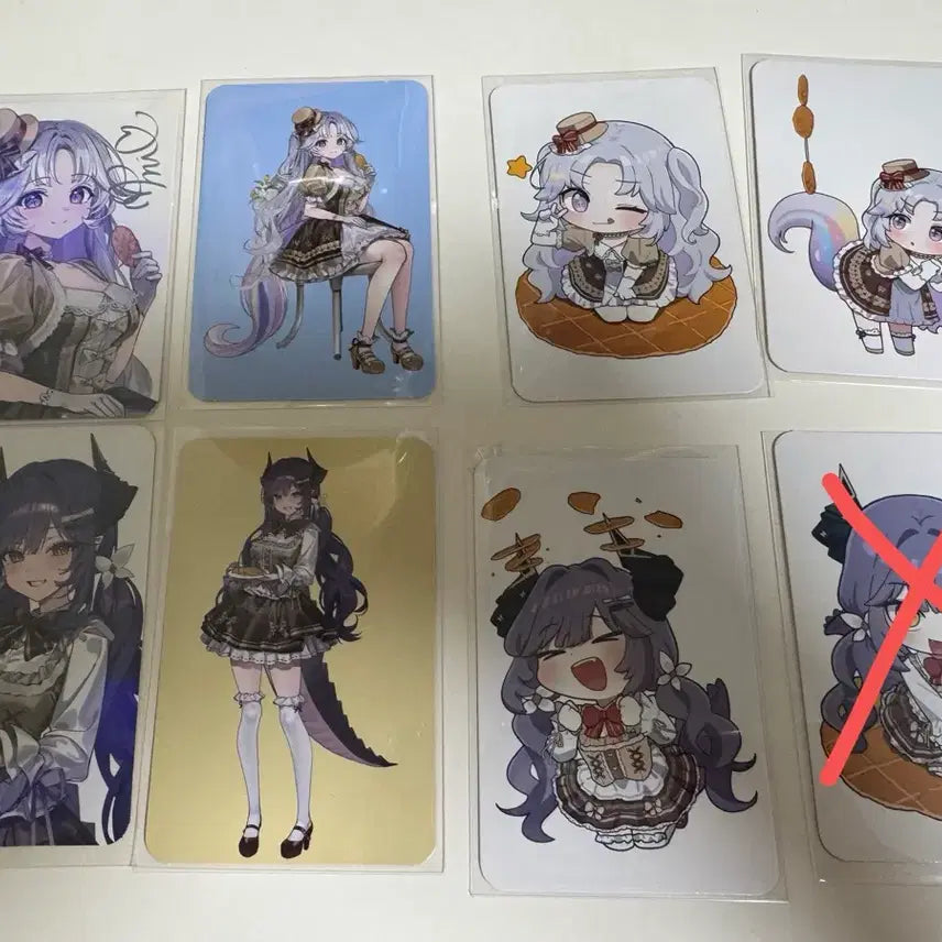 [BUNJANG] Stellive Uni Huya Butterwaffle Collaboration Photocard Set / 7종 세트) 스텔라이브 유니 후야 버터와플 콜라보 포토카드