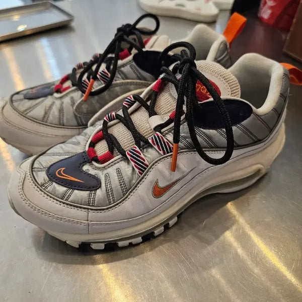 [BUNJANG] Nike Air Max 98 Silver Orange (240) / 나이키 에어맥스 98 실버 오렌지 240 / 26번