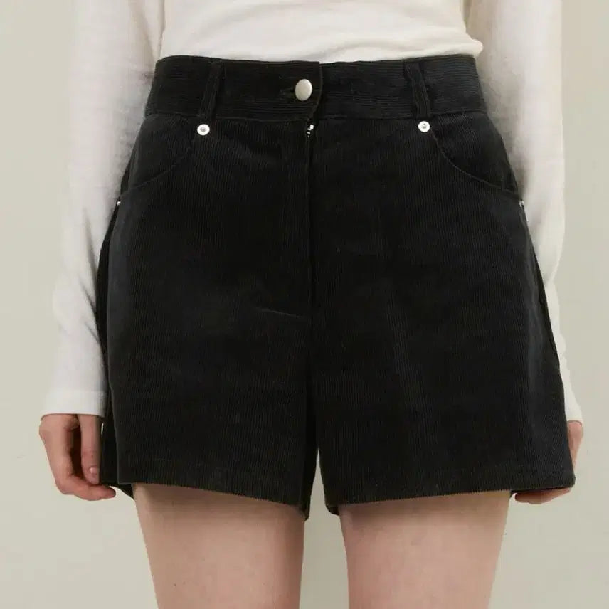 [BUNJANG] Wednesday Oasis Corduroy Banding Pants - Black / [새상품] 웬즈데이오아시스 코듀로이 밴딩 팬츠-블랙