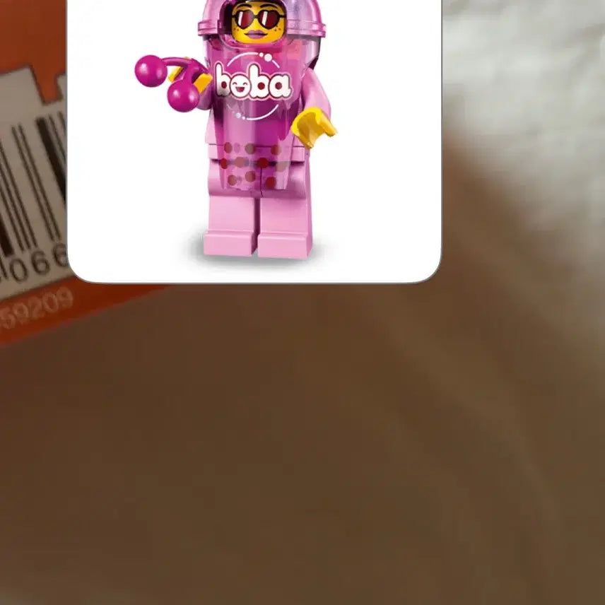 [BUNJANG] Lego Boba Cup Fan Minifigure Sealed / 미니피규어 레고 Lego 보바 컵 팬 미니피겨 미개봉 버블티