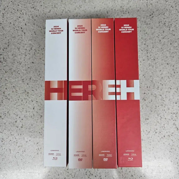 [BUNJANG] IU HEREH World Tour Concert Blu-ray Set / 아이유 IU HEREH 월드투어 콘서트 헐콘 DVD 블루레이 세트