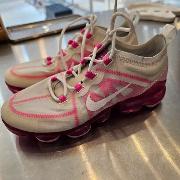 [BUNJANG] Nike Air VaporMax Pink/White Women's Size 240 / 나이키 에어 베이퍼맥스  핑크/화이트 240 /38번