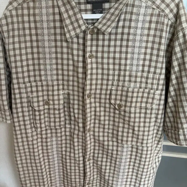 [BUNJANG] Vintage Stussy Authentic Gear Guayabera Shirt XL / 빈티지 스투시 셔츠