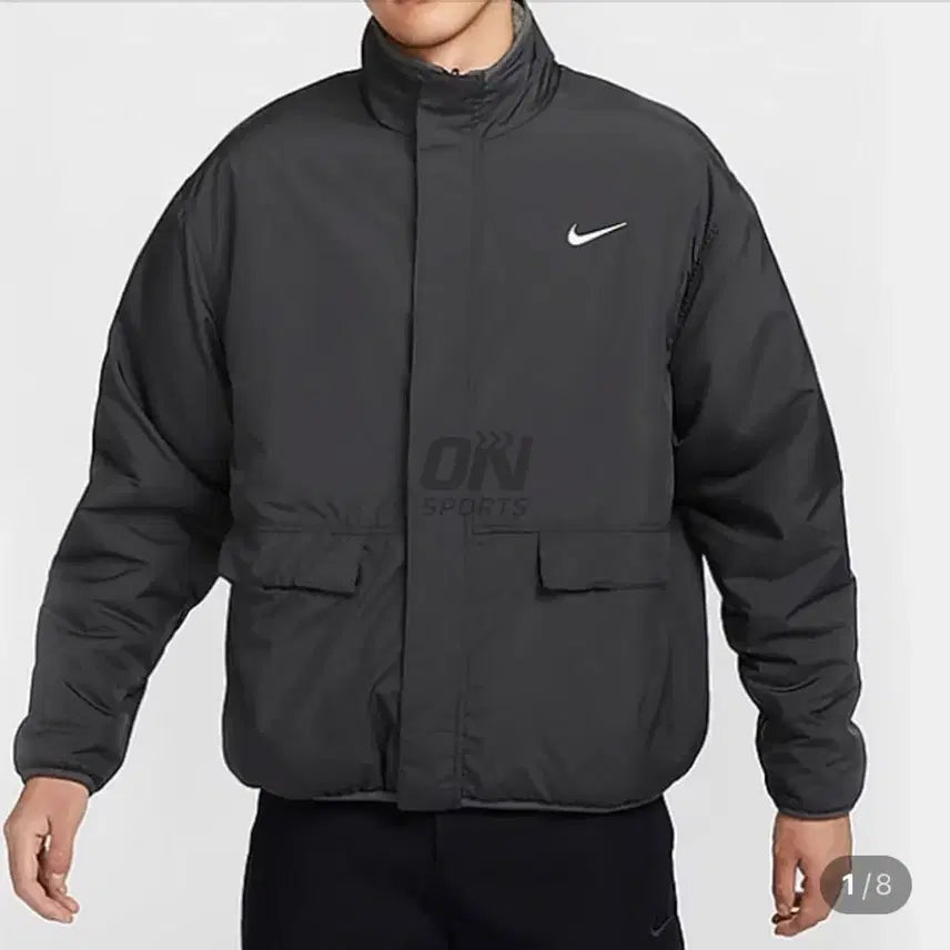 [BUNJANG] Nike Woven Fleece Reversible Jacket / 나이키 우븐 후리스 리버시블 자켓