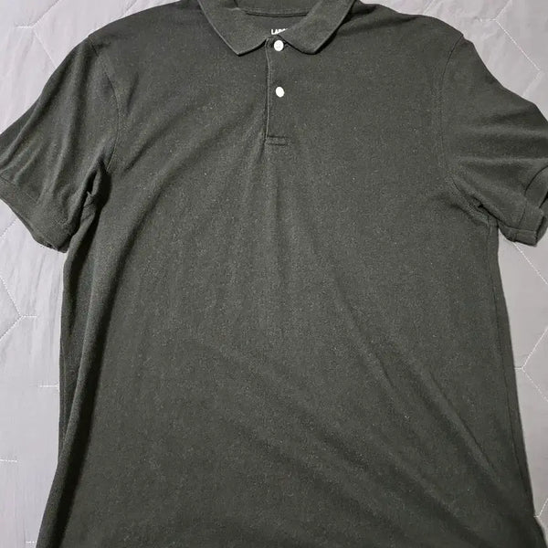 [BUNJANG] Giordano Collar Short Sleeve T-Shirt - Size L / 지오다노 반팔티 L 사이즈