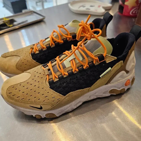 [BUNJANG] Nike React Windrunner Warm Grey/Black/Orange US 9 / 나이키 리액트 윈드러너 웜그레이/블랙/오렌지 270 / 42번