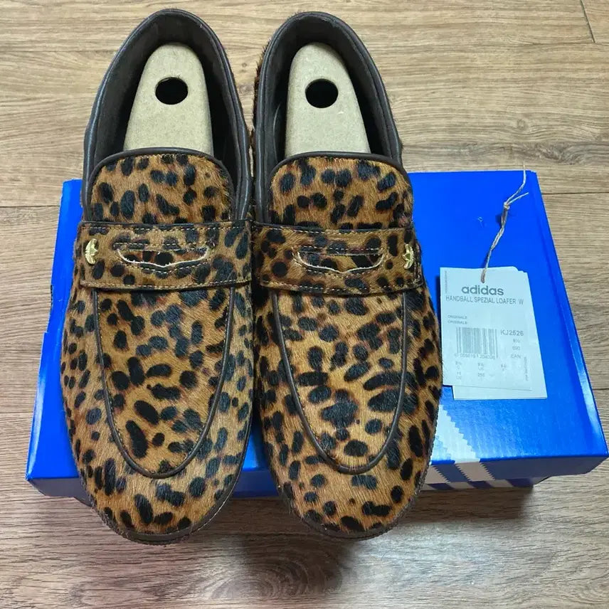 [BUNJANG] Adidas Handball Spezial Loafer Slip-on Leopard Brown / [280] 아디다스 스페지알 로퍼 슬립온 구둥화 구동화 / 레오파드