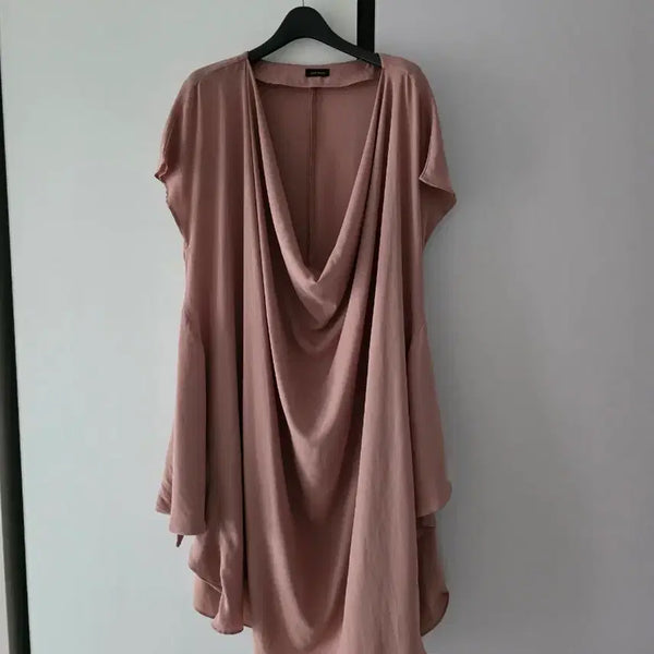 [BUNJANG] Japanese Brand Draped Dress / 드레이프 원피스(실착샷,드라이 완료)
