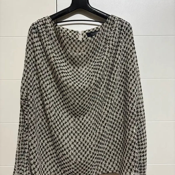 [BUNJANG] MAGJAY Sheer Blouse Top / 매그제이 시스루 상의 블라우스