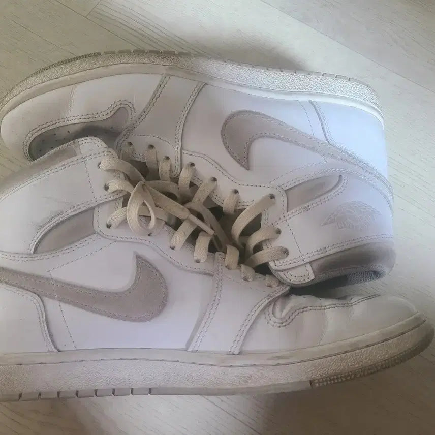 [BUNJANG] Air Jordan 1 High '85 'White Grey' (275mm) / 275 조던1 85 흰그레이