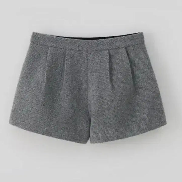 [BUNJANG] Thanat Frame Wool Pintuck Shorts / 타낫 Frame wool pintuck shorts