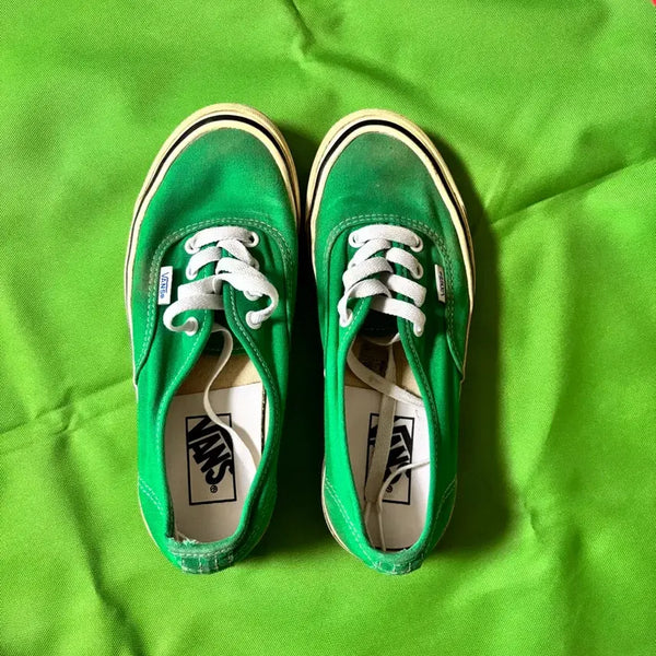 [BUNJANG] Vans Sneakers Green Size 240 / 반스 신발 240