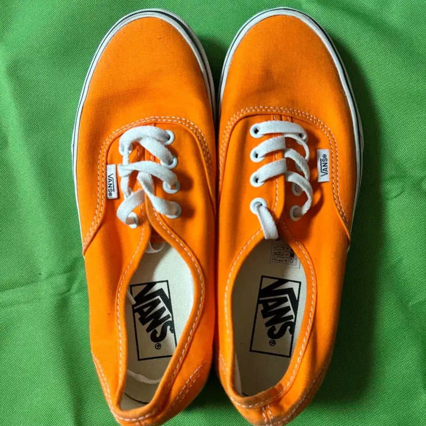 [BUNJANG] Vans Shoes Orange Size 240 / 반스신발 240