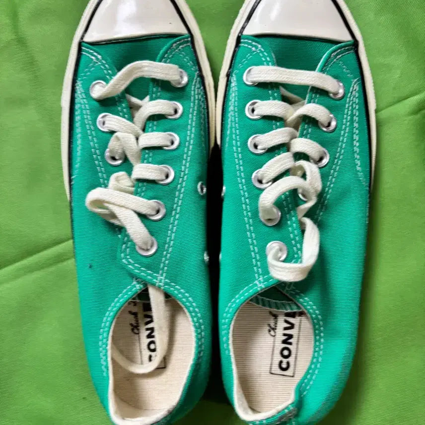 [BUNJANG] Converse Sneakers (Green) - Size 240 / 컨버스 신발 240