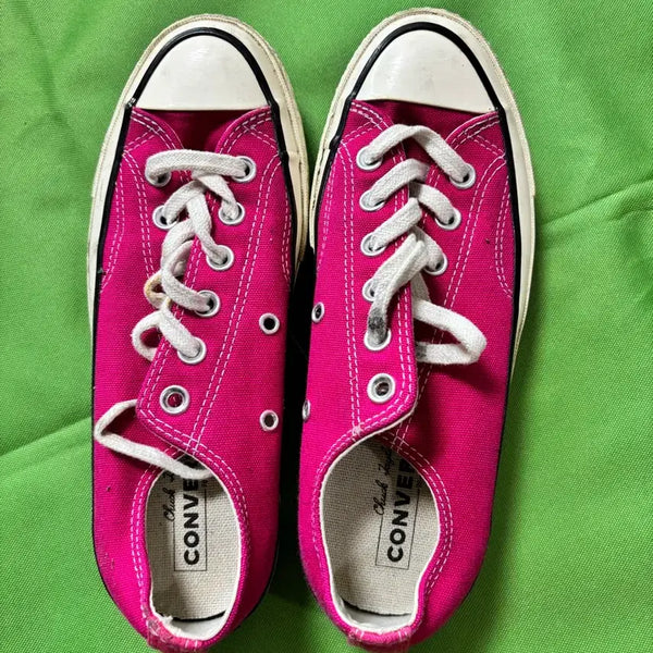 [BUNJANG] Converse Hot Pink Sneakers (Size 240) / 컨버스 신발 240