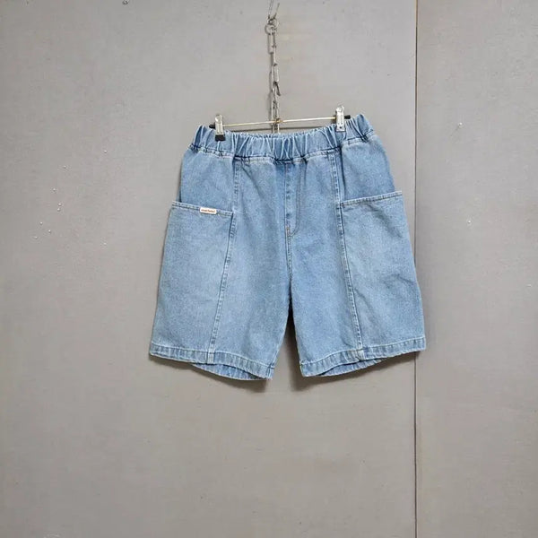 [BUNJANG] Large Blue Denim Pants / 앞뒤큰주머니 청반지 L   n6606