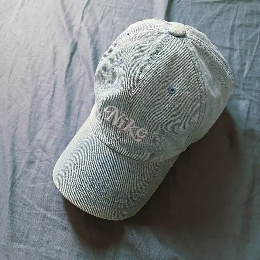 [BUNJANG] Nike 90s Vintage USA Made Denim Baseball Cap / 희귀,미국산  90년대 나이키 빈티지 데님 볼캡