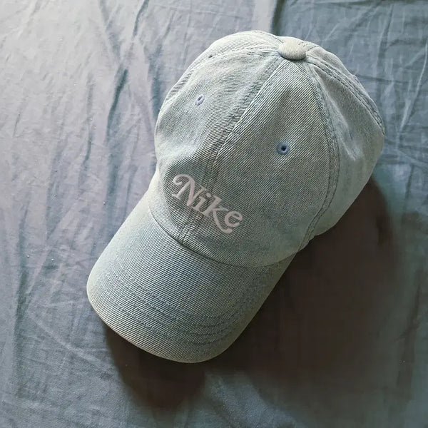 [BUNJANG] Nike 90s Vintage USA Made Denim Baseball Cap / 희귀,미국산  90년대 나이키 빈티지 데님 볼캡
