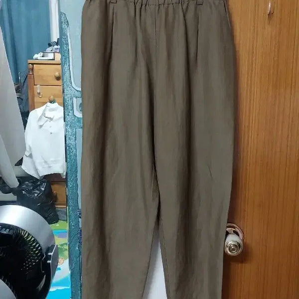 [BUNJANG] Plastic Island Women's Cotton Blend Pants Size 66 / 플라스틱 아일랜드 마.바지.66