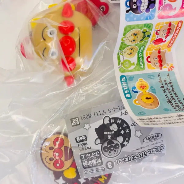 [BUNJANG] Anpanman Gacha Magnet & Keychain Bundle / 호빵맨 가챠 마그넷 자석&열쇠 일괄