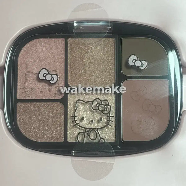 [BUNJANG] WAKEMAKE Hello Kitty Shadow Palette (Pink Shell) / 웨이크메이크 키티 핑크쉘 헬로키티 섀도우 팔레트