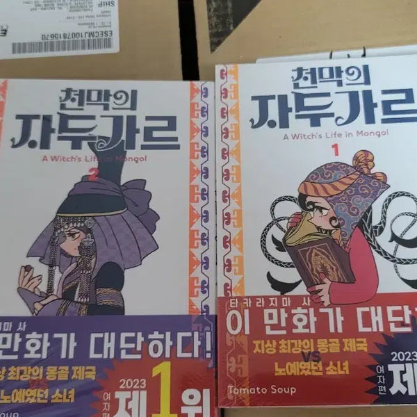 [BUNJANG] Cheonmak Double Chair 1-2 First Edition Sealed / 천막의자두가르 1-2 올초판미개봉입니다