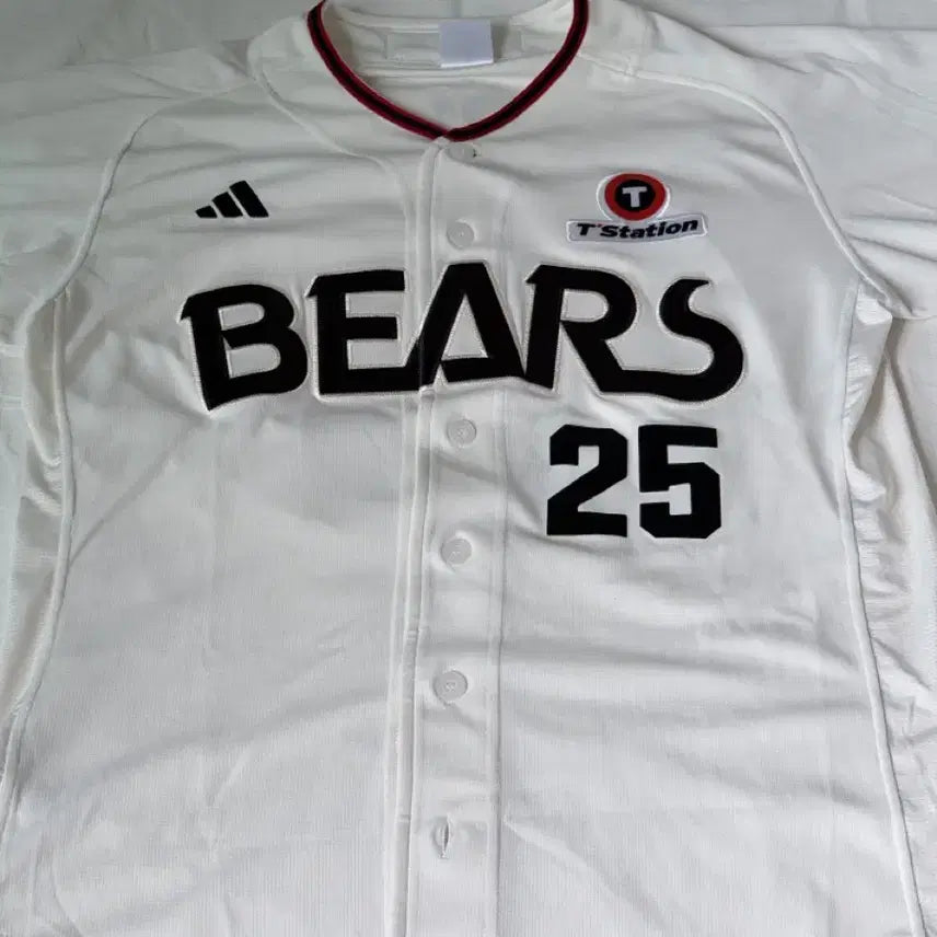 [BUNJANG] Doosan Bears Adidas Authentic Old Jersey Yang Eui-ji L / 두산 베어스 어센틱 아디다스 올드 유니폼 단추 양의지 L
