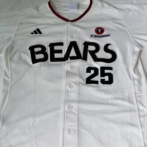 [BUNJANG] Doosan Bears Adidas Authentic Old Jersey Yang Eui-ji L / 두산 베어스 어센틱 아디다스 올드 유니폼 단추 양의지 L