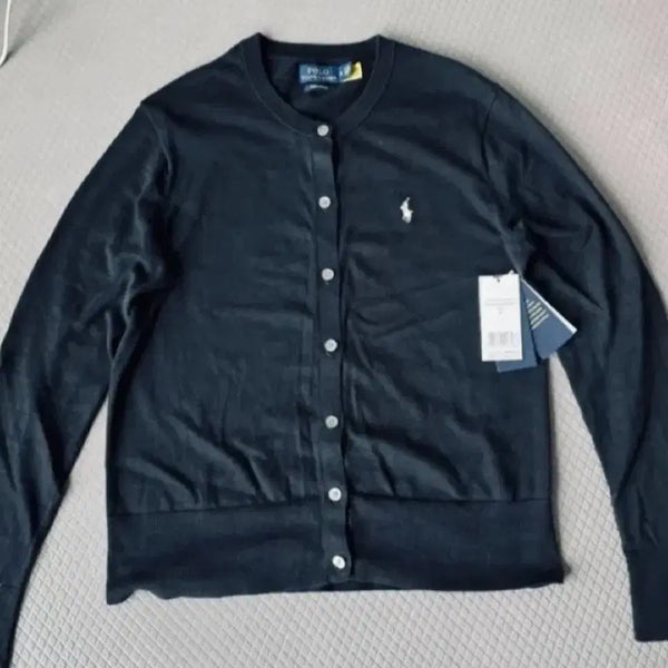 [BUNJANG] Polo Ralph Lauren Women's Black Cardigan M / 폴로랄프로렌 여성 가디건 블랙M