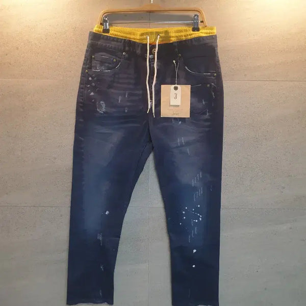 [BUNJANG] Jieor Damage Washing Denim Pants / Jieor 데미지 워싱 데님 팬츠. 미착.