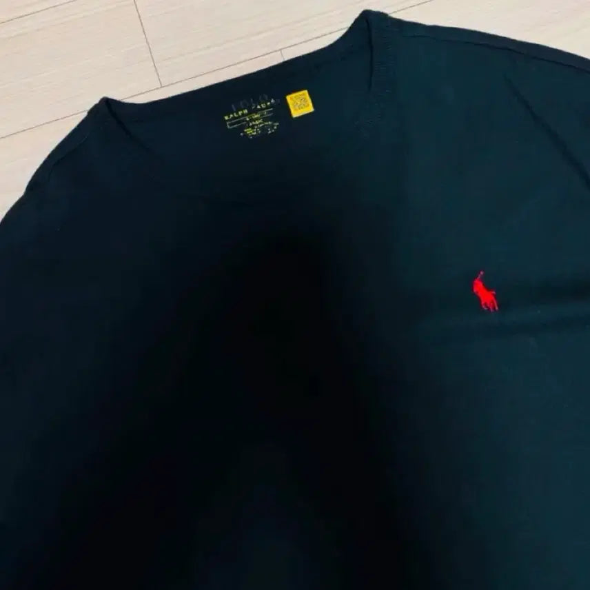 [BUNJANG] Polo Ralph Lauren Classic Fit Heavyweight Long Sleeve T-Shirt Black L / 폴로랄프로렌 클래식핏 헤비웨이트 긴팔티 블랙L