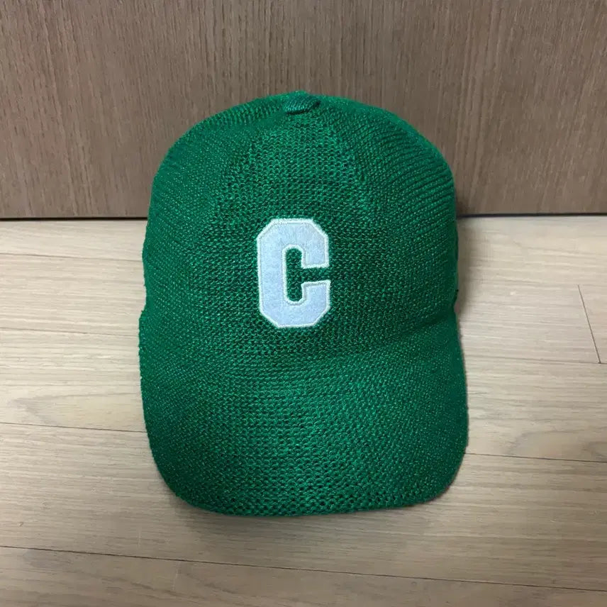 [BUNJANG] Linen Mesh Green Ball Cap / 린넨 매쉬 그린 볼캡