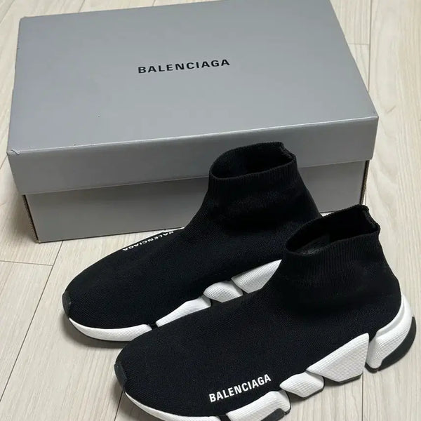 [BUNJANG] Balenciaga Speed Runner "Oreo" Sock Sneakers / ss급 발렌시아가 스피드러너 eu36(230mm)