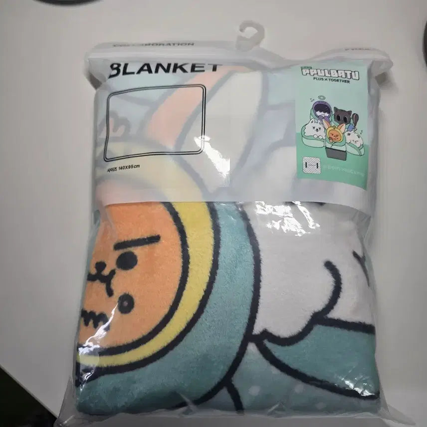 [BUNJANG] SPAO Collaboration 'Bullbat' Blanket (Sealed) / 뿔바투 담요 미개봉