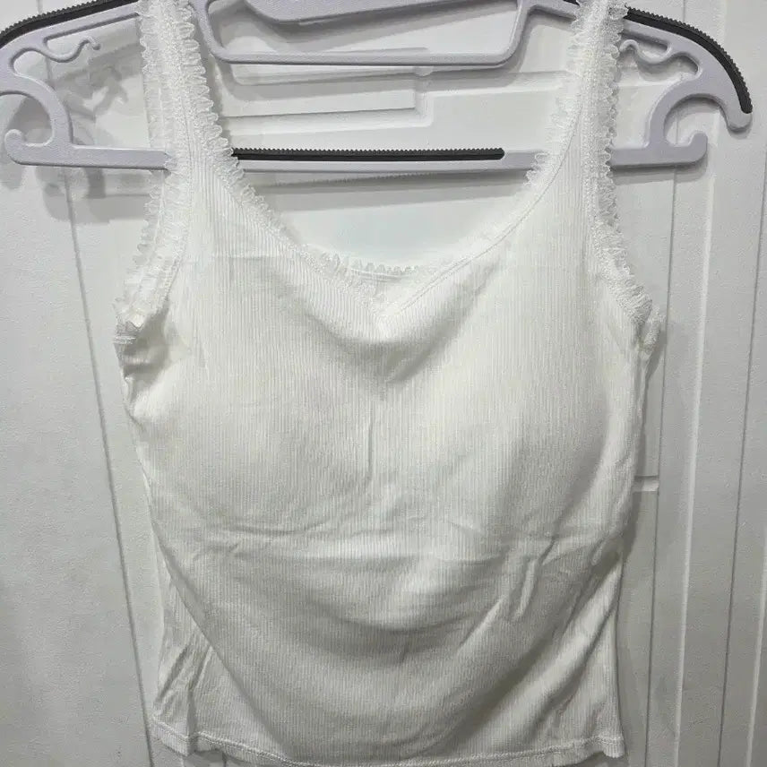 [BUNJANG] Lace Strap Camisole Bra / 레이스 끈 나시브라 팔아요
