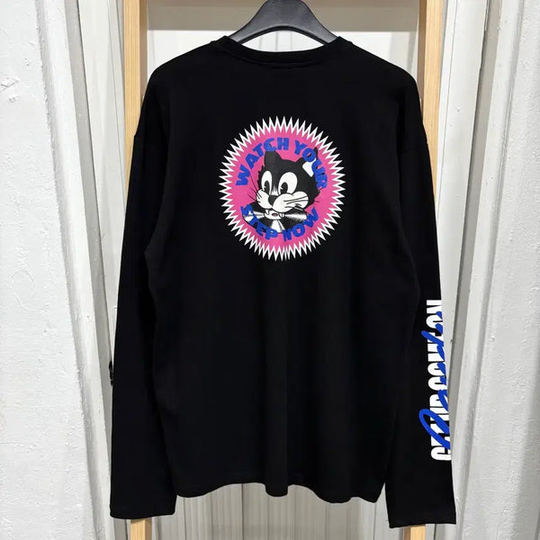 [BUNJANG] Long Sleeve Printing T-shirt / [새상품] 긴팔 프린팅 슬리브