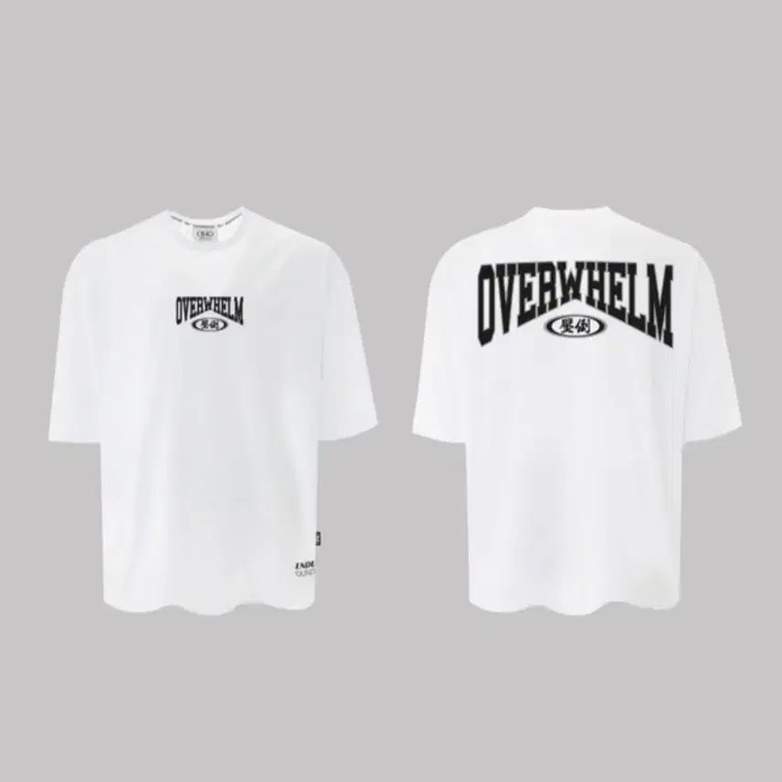 [BUNJANG] 압도 All-Rounder Mountain Arch T-Shirt White/L / [화이트/L] 압도 올라운더 마운틴 아치 3Size