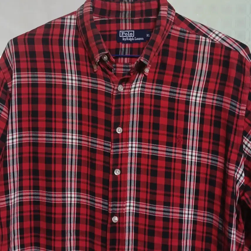 [BUNJANG] Polo Ralph Lauren Long Sleeve Check Shirt / POLO 랄프로렌 긴팔셔츠 110~115사이즈