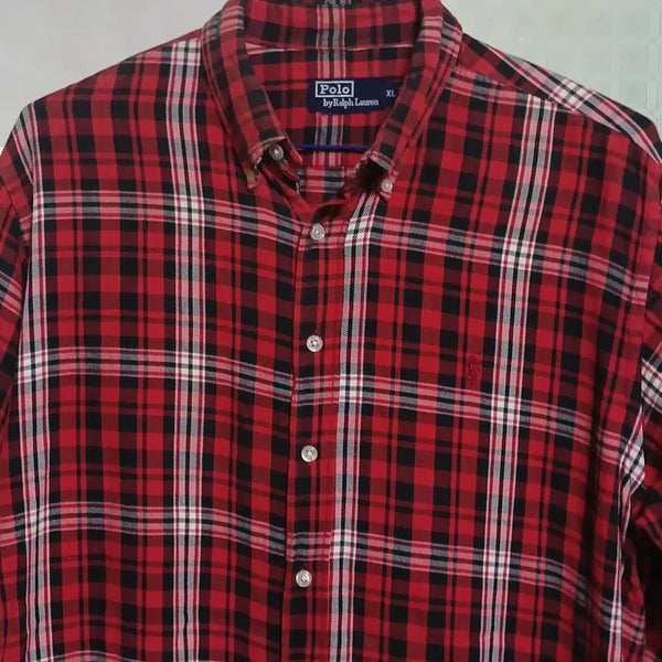[BUNJANG] Polo Ralph Lauren Long Sleeve Check Shirt / POLO 랄프로렌 긴팔셔츠 110~115사이즈