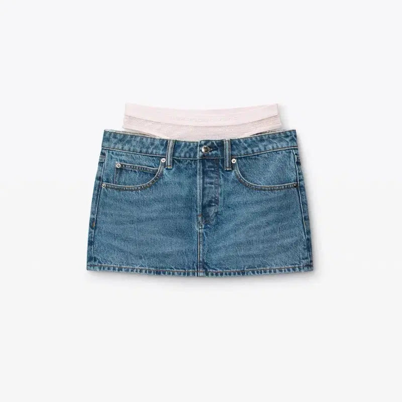 [BUNJANG] Alexander Wang Denim Mini Skirt / 알렉산더왕